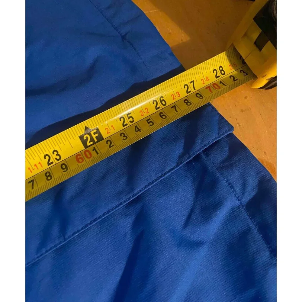 North Face Boys XL (18/20) Blue Interchange Windbreaker Full Zip Jacket Hoodie